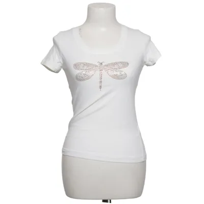T-shirt (Blanc) de Longhin Coton, Élasthane