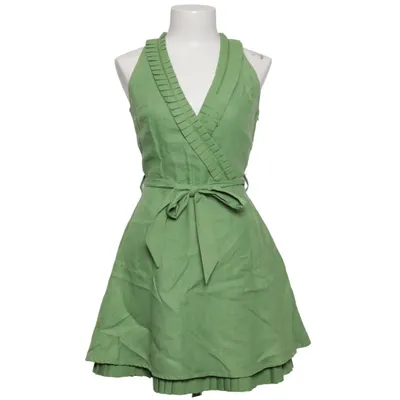 Dress (Green) from Next Petite Cotton, Linen, Polyester