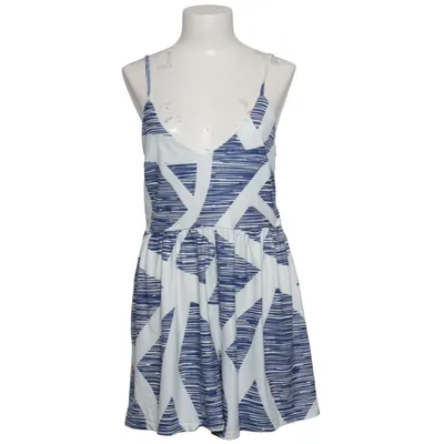Jumpsuit (Blauw, Wit) van Angashion Katoen, Polyester