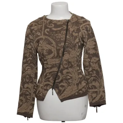Strickjacke (Braun, Beige) von Eva & Claudi Nylon, Viskose