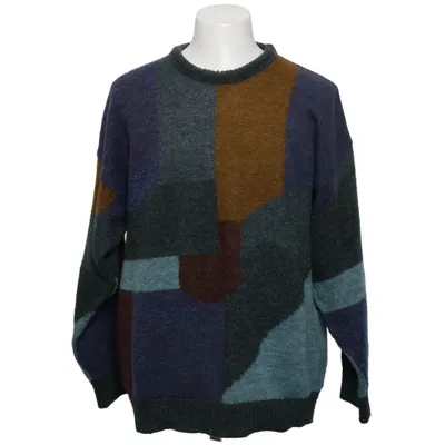Sweater (Blue, Multicolored) from Nani Bon Acrylic, Alpaca wool, Mohair, Nylon