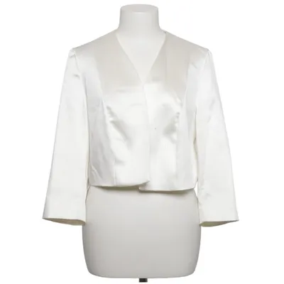Veste (Blanc) de Young Couture Élasthane, Polyester
