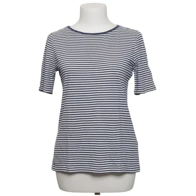 T-shirt (Blue, White) from Maerz Muenchen Cotton, Modal