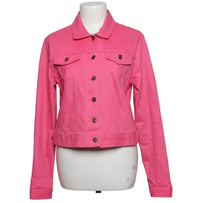 Denimjakke (Pink) fra Workshop Bomuld, Elastan