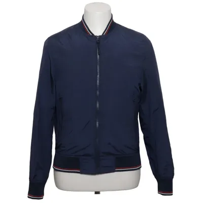 Bomberjacke (Blau) von Mango Man Baumwolle, Elasthan, Polyamid, Polyester
