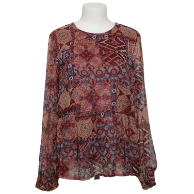 Blouse (Blauw, Rood, Meerkleurig) van Vero Moda Gerecycled polyester