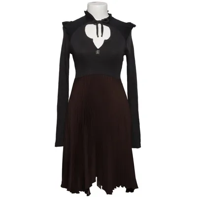 Kleid (Grau, Braun) von Cop Copine Baumwolle, Elasthan, Lyocell, Polyester