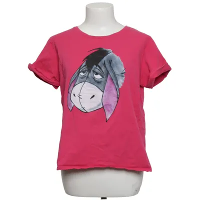 T-shirt (Roze) van Lava Katoen, Elastaan