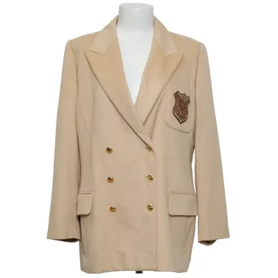 Blazer (Beige) von Escada Angora, Wolle