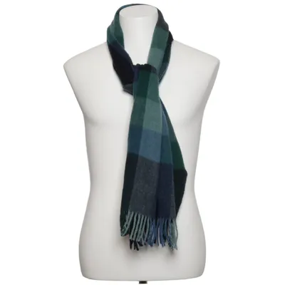Scarf (Blue, Green, Black) from Edsor Cashmere