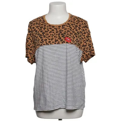 T-shirt (Bruin, Wit, Zwart) van Colourful Rebel