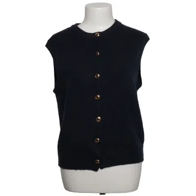 Vest (Blue) from H&M Polyester, Acrylic, Wool, Elastane