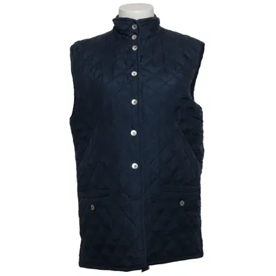 Outer vest (Blue) from Release Polyester, Silk
