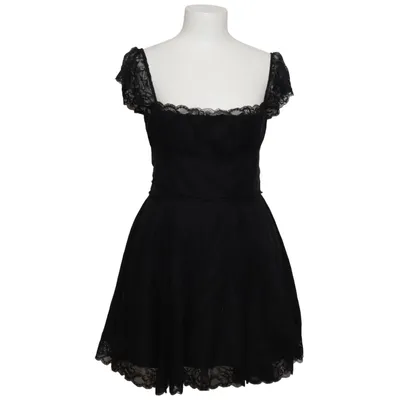 Jurk (Zwart) van House of CB Elastaan, Linnen, Lyocell, Polyamide, Polyester, Viscose