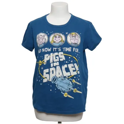 T-shirt (Blauw) van Logoshirt Katoen