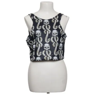 Crop top (Svart, Vit) från Blackmilk Elastan, Polyester