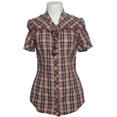 Chemise à manches courtes (Beige, Bleu, Marron) de Drykorn for Beautiful People Coton, Polyester