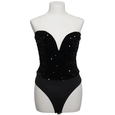 Body (Black) from Mango Elastane, Polyester