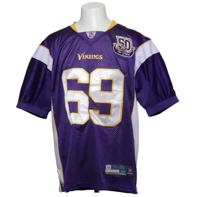 Football jersey (Purple, White, Yellow) from Reebok x NFL Polyester