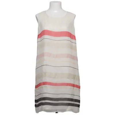 Jurk (Wit, Rood, Zwart, Beige) van Un Deux Trois Acetaat, Zijde