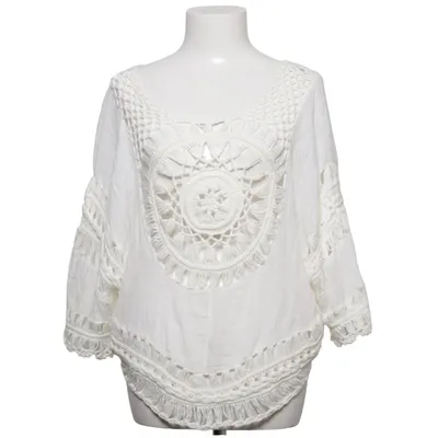 Blouse (White) from Molly Bracken Acrylic, Cotton, Polyester