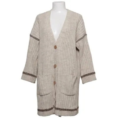 Cardigan (Beige) de Fobya Acrylique, Laine