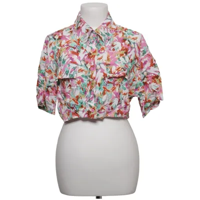 Chemise à manches courtes (Blanc, Multicolore) de Cosmoda Viscose