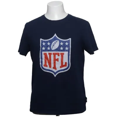 T-shirt (Blauw) van NFL Katoen, Polyester