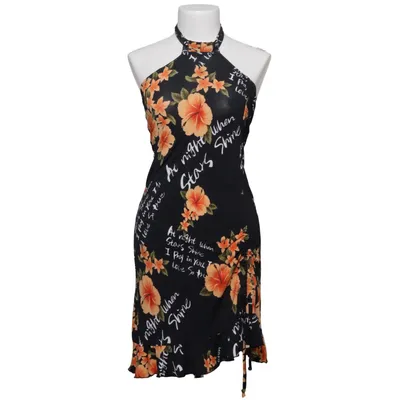 Halterneckklänning (Svart, Orange, Flerfärgad) från Orsay