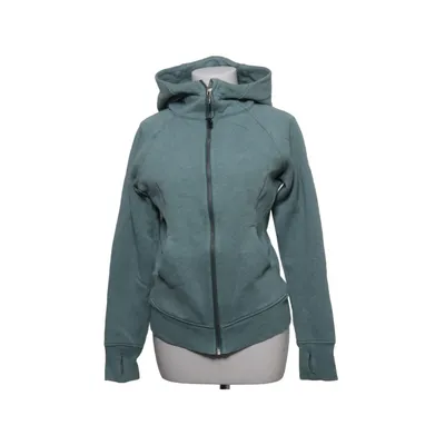 Huvtröja (Grön) från Lululemon Bomull, Elastan, Polyamid, Polyester