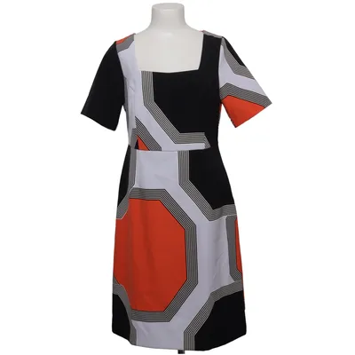 Dress (Black, White, Orange, Multicolored) from Ashley Brooke