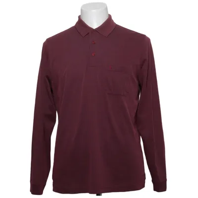 Rugby shirt (Lila) van Ragman Katoen, Polyester