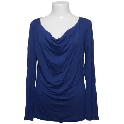 Langærmet t-shirt (Blå) fra Gina Benotti Elastan, Viscose