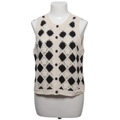 Vest (Beige, Black) from Sézane Cotton