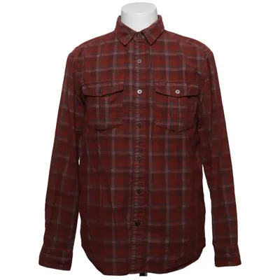 Flannel skjorte (Rød, Brun) fra Royal Robbins Økologisk bomuld