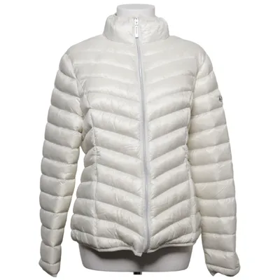 Down jacket (White) from Isolde Down, Feather, Polyamide