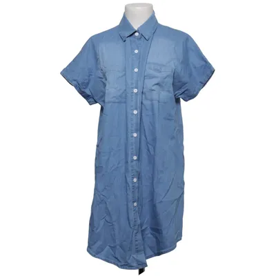 Blousejurk (Blauw) van Jeans Katoen