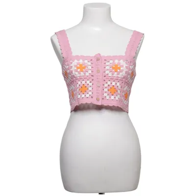 Crop top (Rosa) från FB Sister Knitwear Akryl, Bomull