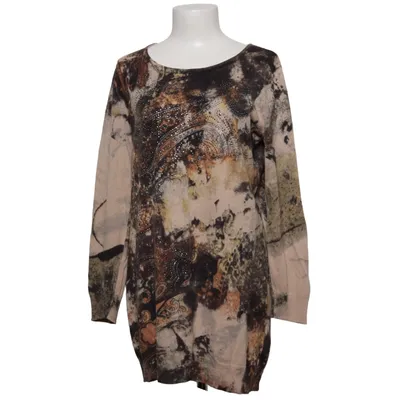 Tunika (Beige, Brun, Flerfarvet) fra Amy Vermont Bomuld, Uld