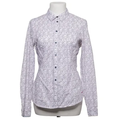 Chemise (Blanc, Bleu, Violet) de More & More Coton, Élasthane