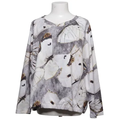 Sweatshirt (Gris, Blanc, Marron) de Margittes Élasthane, Polyester, Viscose