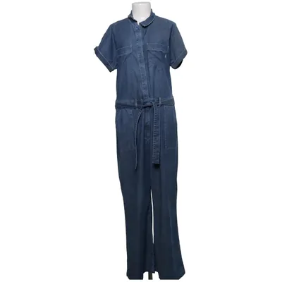 Jumpsuit (Blue) from Blue Fire Co Cotton, Elastane, Polyester, Tencel