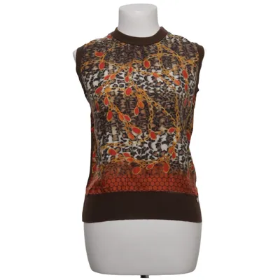 Haut (Marron, Multicolore) de Thomas Rath Soie, Laine