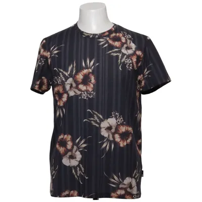T-shirt (Black, Multicolored) from Burton Menswear Polyester