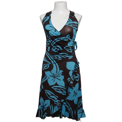 Jurk (Bruin, Turquoise) van Vivo Modo Elastaan, Polyester