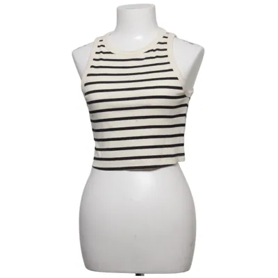 Tanktop (Wit, Zwart) van H&M
