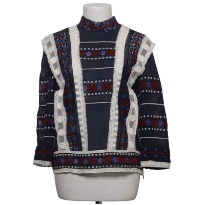 Bluse (Blau, Weiß, Mehrfarbig) von Sea New York Baumwolle