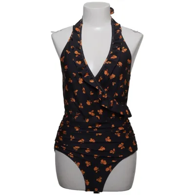 Baddräkt (Svart, Orange) från Ganni Swimwear