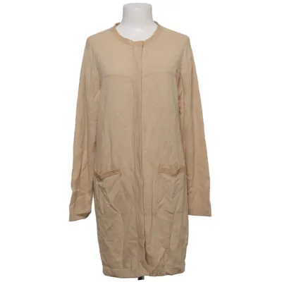 Cardigan (Beige) from Nice Connection Cashmere, Leather, Wool