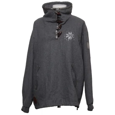 Anorak (Grå) från Barfota Elastan, Viskos, Ull